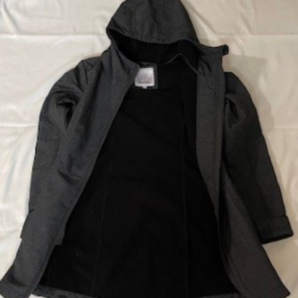 Bench Charcoal Grey long Line Jacket - Picture 2 of 5